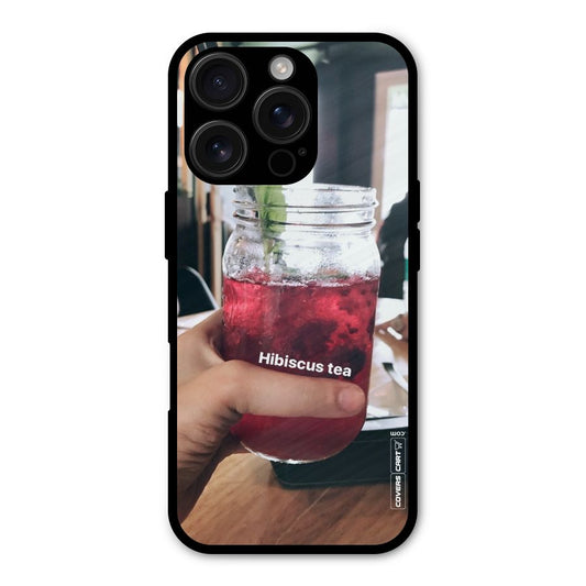 Hibiscus Tea Shockproof Hybrid Protection (Metal + TPU) Back Case Cover