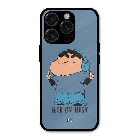 High On Music Shockproof Hybrid Protection (Metal + TPU) Back Case Cover