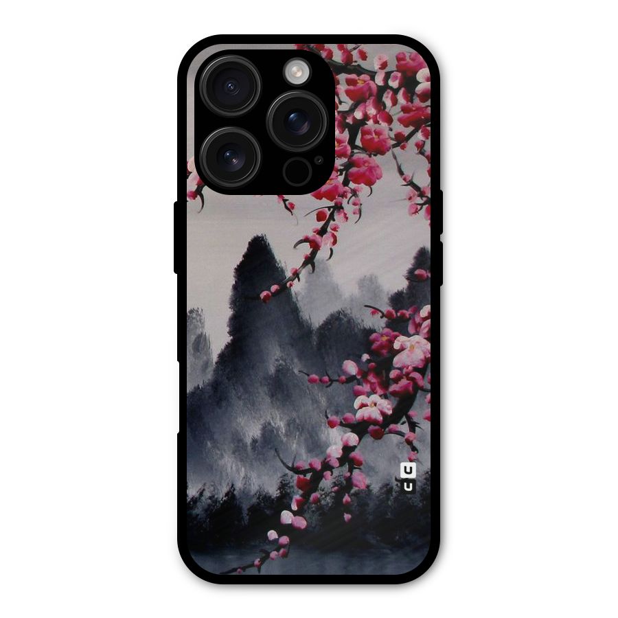 Hills And Blossoms Shockproof Hybrid Protection (Metal + TPU) Back Case Cover
