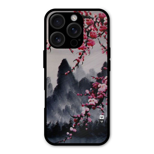 Hills And Blossoms Shockproof Hybrid Protection (Metal + TPU) Back Case Cover