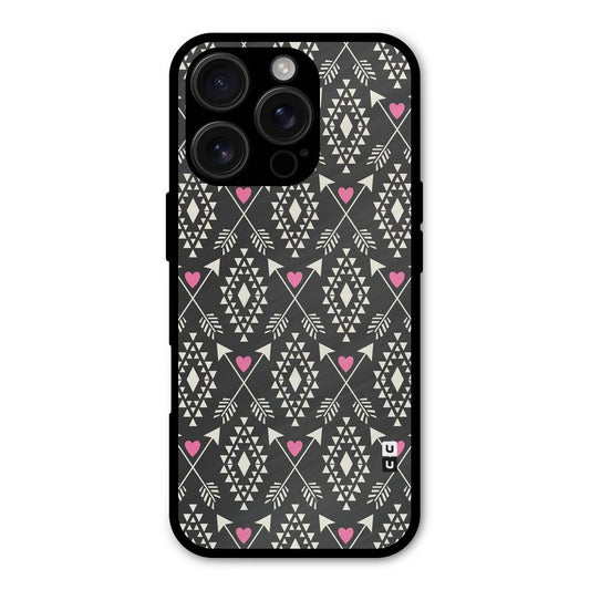 Hit Arrow Love Shockproof Hybrid Protection (Metal + TPU) Back Case Cover