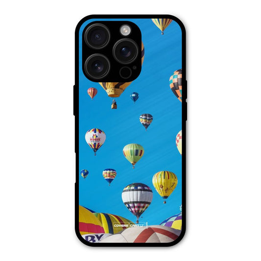 Hot Air Baloons Shockproof Hybrid Protection (Metal + TPU) Back Case Cover