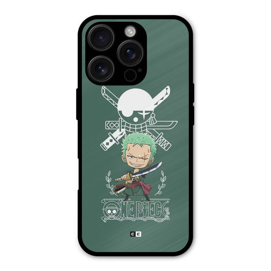 Hunter Zoro Sword Shockproof Hybrid Protection (Metal + TPU) Back Case Cover