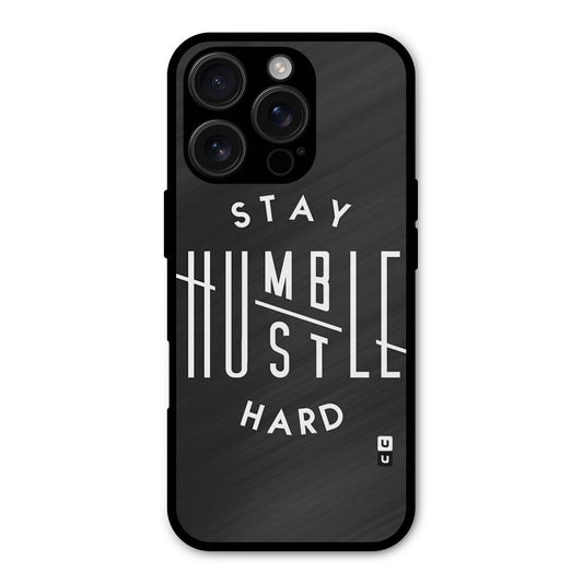 Hustle Hard Shockproof Hybrid Protection (Metal + TPU) Back Case Cover