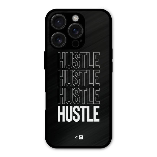 Hustle Hustle Hustle Shockproof Hybrid Protection (Metal + TPU) Back Case Cover