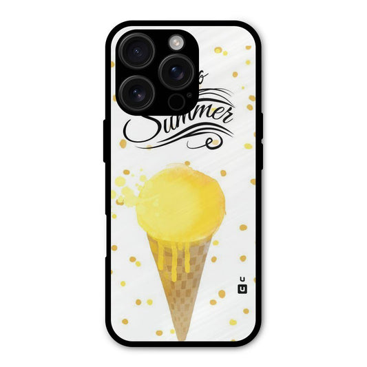 Ice Cream Summer Shockproof Hybrid Protection (Metal + TPU) Back Case Cover