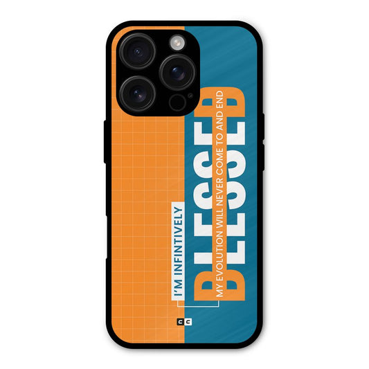 Infinite Blessed Shockproof Hybrid Protection (Metal + TPU) Back Case Cover