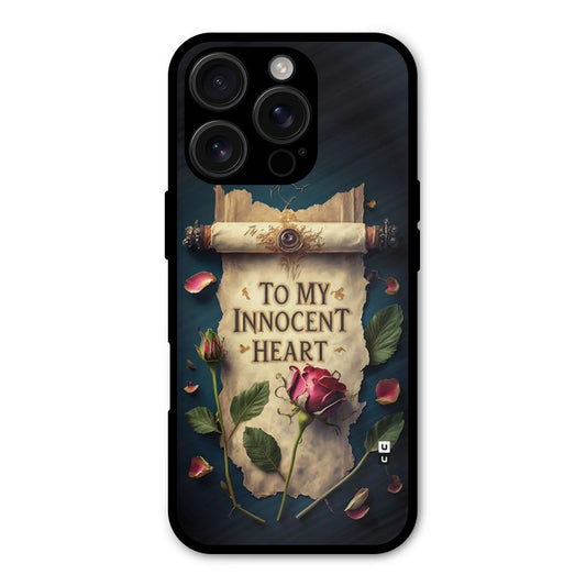 Innocence Of Heart Shockproof Hybrid Protection (Metal + TPU) Back Case Cover