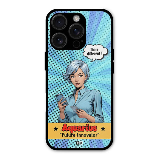 Innovative Aquarius Shockproof Hybrid Protection (Metal + TPU) Back Case Cover