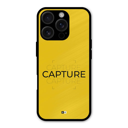 Instant Capture Shockproof Hybrid Protection (Metal + TPU) Back Case Cover