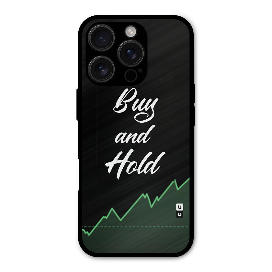 Investors Quote Buy and Hold Shockproof Hybrid Protection (Metal + TPU) Back Case Cover
