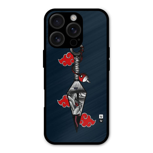 Itachi Kunai Naruto Shockproof Hybrid Protection (Metal + TPU) Back Case Cover
