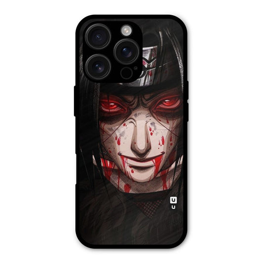 Itachi Uchiha Red Eyes Shockproof Hybrid Protection (Metal + TPU) Back Case Cover