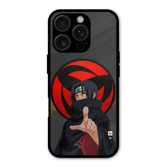 Itachi Uchiha With sharingan Shockproof Hybrid Protection (Metal + TPU) Back Case Cover