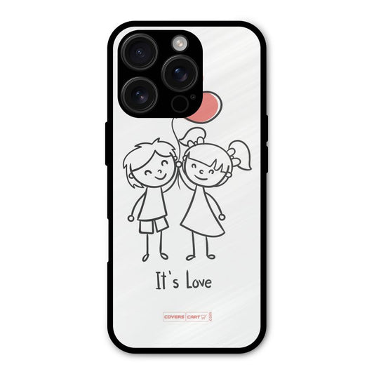Its Love Shockproof Hybrid Protection (Metal + TPU) Back Case Cover