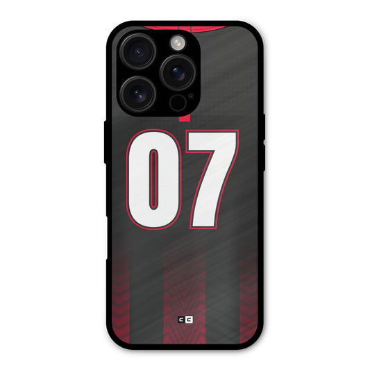 Jersy No 7 Shockproof Hybrid Protection (Metal + TPU) Back Case Cover
