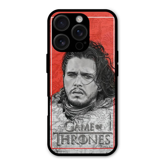 Jon Snow Nights Watch Shockproof Hybrid Protection (Metal + TPU) Back Case Cover