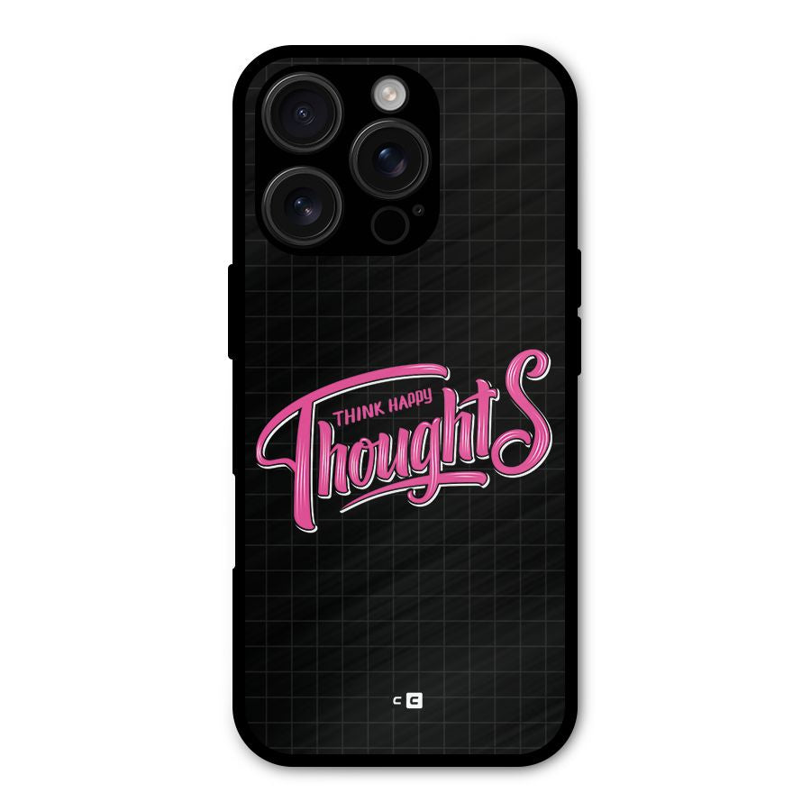 Joyful Thoughts Shockproof Hybrid Protection (Metal + TPU) Back Case Cover