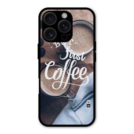 Just Coffee Shockproof Hybrid Protection (Metal + TPU) Back Case Cover