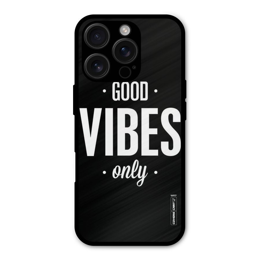 Just Vibes Shockproof Hybrid Protection (Metal + TPU) Back Case Cover