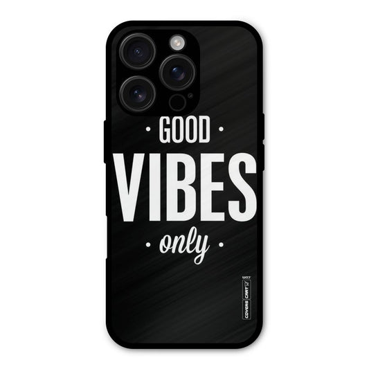 Just Vibes Shockproof Hybrid Protection (Metal + TPU) Back Case Cover