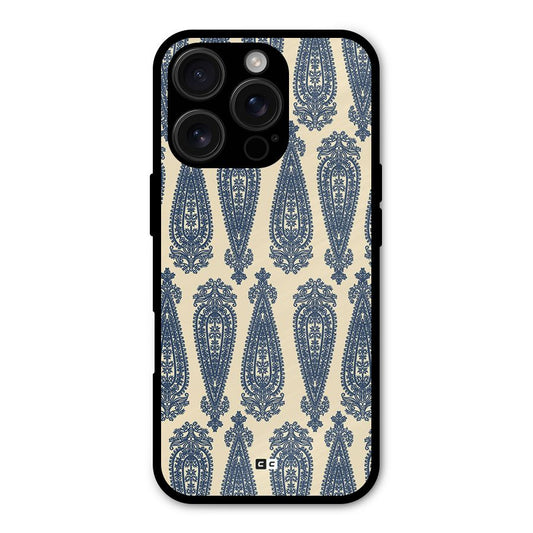 Kalamkari Design Shockproof Hybrid Protection (Metal + TPU) Back Case Cover