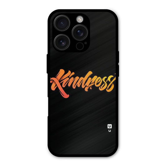 Kindness Shockproof Hybrid Protection (Metal + TPU) Back Case Cover
