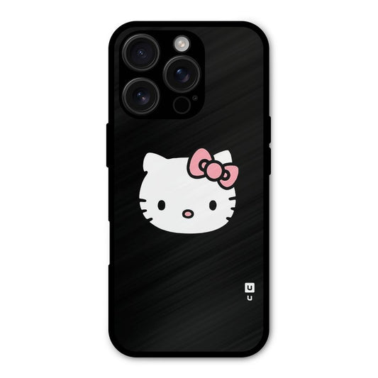 Kitty Cute Shockproof Hybrid Protection (Metal + TPU) Back Case Cover