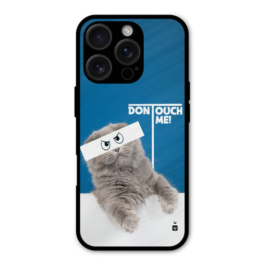 Kitty Dont Touch Shockproof Hybrid Protection (Metal + TPU) Back Case Cover