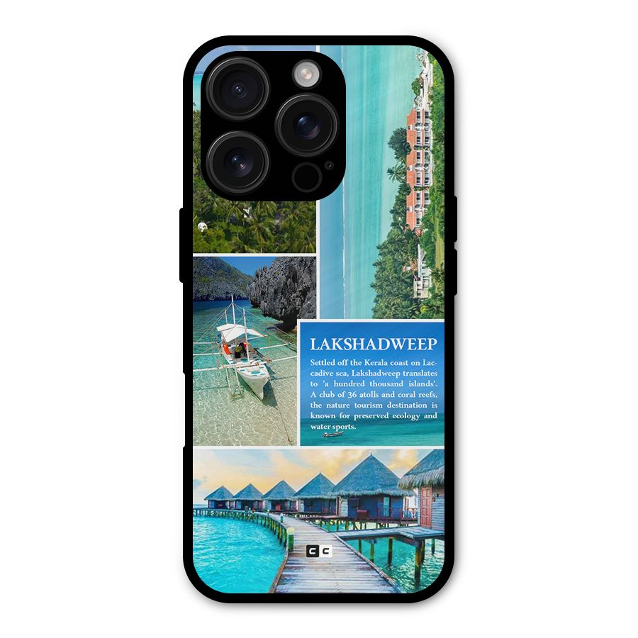 Lakshadweep Collage Shockproof Hybrid Protection (Metal + TPU) Back Case Cover