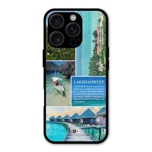 Lakshadweep Collage Shockproof Hybrid Protection (Metal + TPU) Back Case Cover