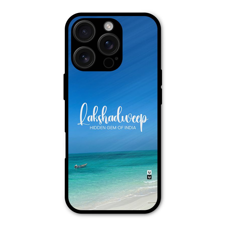 Lakshadweep Hidden Gem Shockproof Hybrid Protection (Metal + TPU) Back Case Cover