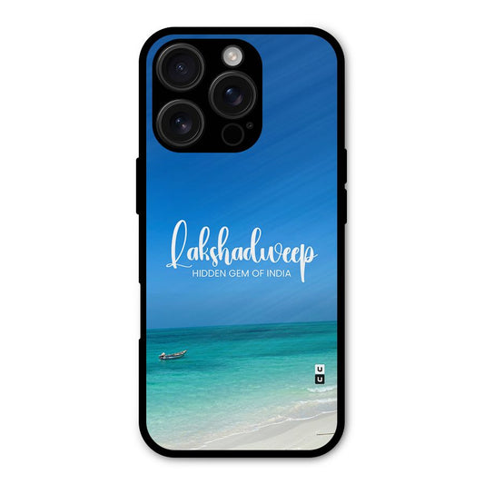 Lakshadweep Hidden Gem Shockproof Hybrid Protection (Metal + TPU) Back Case Cover