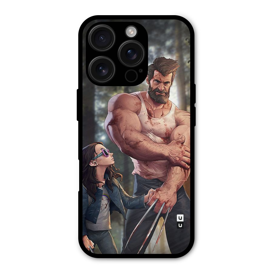 Laura Logan Shockproof Hybrid Protection (Metal + TPU) Back Case Cover