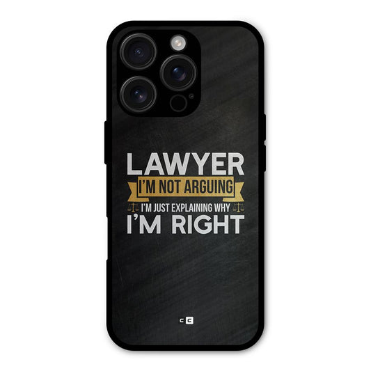 Lawyer Explains Shockproof Hybrid Protection (Metal + TPU) Back Case Cover