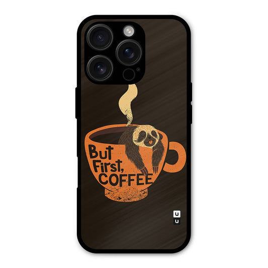 Lazy Coffee Shockproof Hybrid Protection (Metal + TPU) Back Case Cover