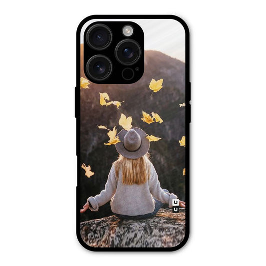 Leaf Rain Sunset Shockproof Hybrid Protection (Metal + TPU) Back Case Cover