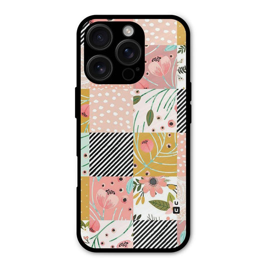 Leaf Stripe Polka Shockproof Hybrid Protection (Metal + TPU) Back Case Cover