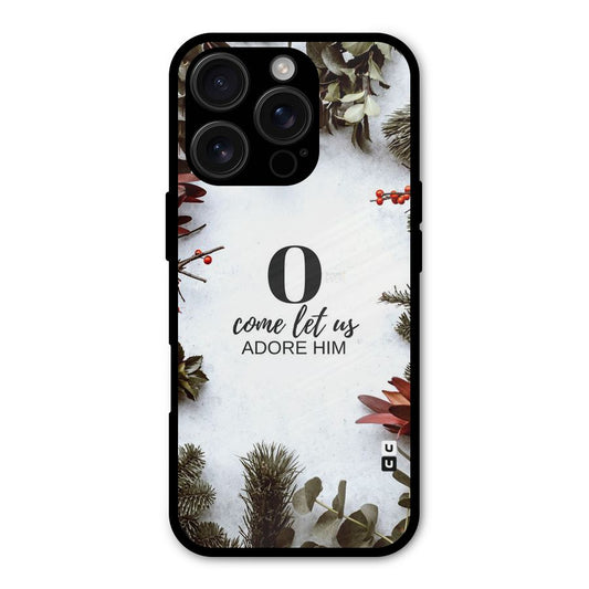 Lets Adore Him Shockproof Hybrid Protection (Metal + TPU) Back Case Cover