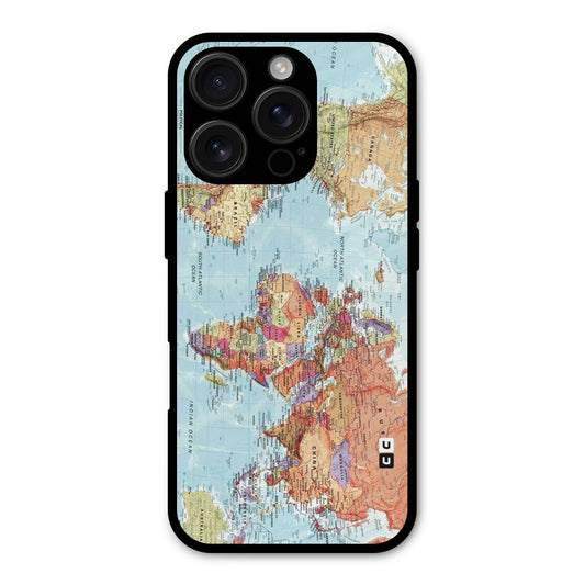 Lets Travel The World Shockproof Hybrid Protection (Metal + TPU) Back Case Cover