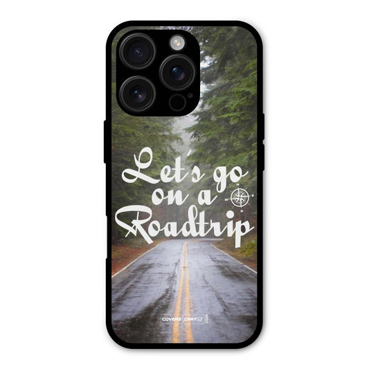 Lets go on a Roadtrip Shockproof Hybrid Protection (Metal + TPU) Back Case Cover