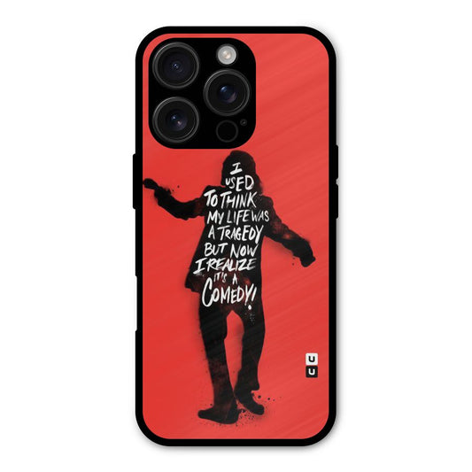 Life Tragedy Comedy Shockproof Hybrid Protection (Metal + TPU) Back Case Cover