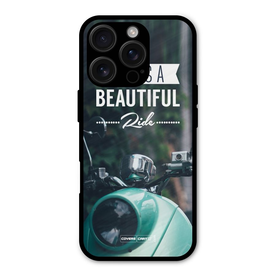Life is a Beautiful Ride Shockproof Hybrid Protection (Metal + TPU) Back Case Cover