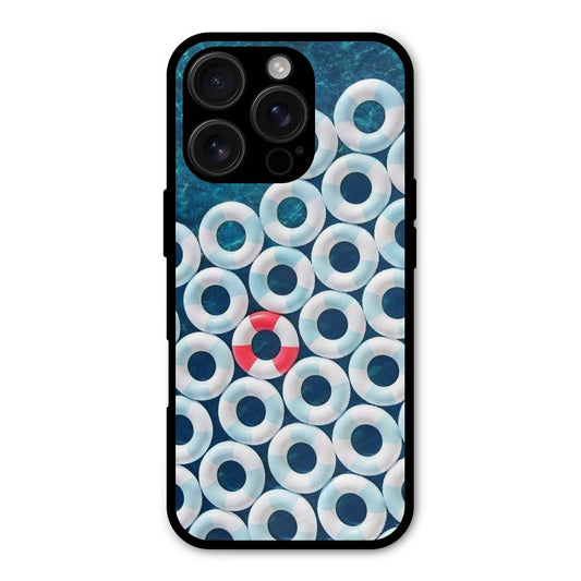 Light Blue Allure Shockproof Hybrid Protection (Metal + TPU) Back Case Cover