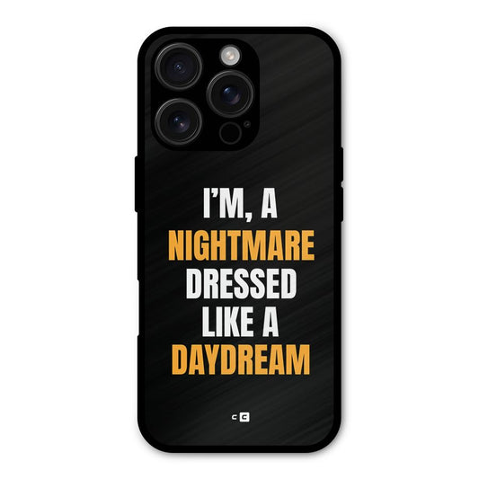 Like A Daydream Shockproof Hybrid Protection (Metal + TPU) Back Case Cover