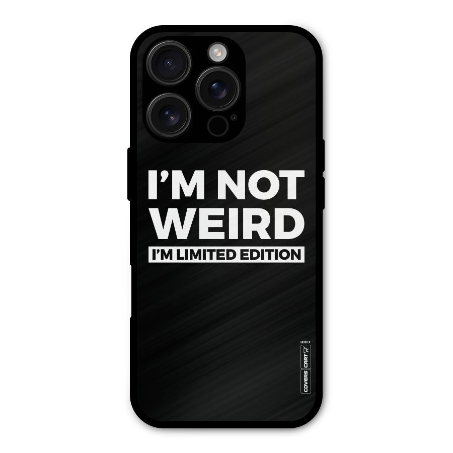 Limited Edition Shockproof Hybrid Protection (Metal + TPU) Back Case Cover