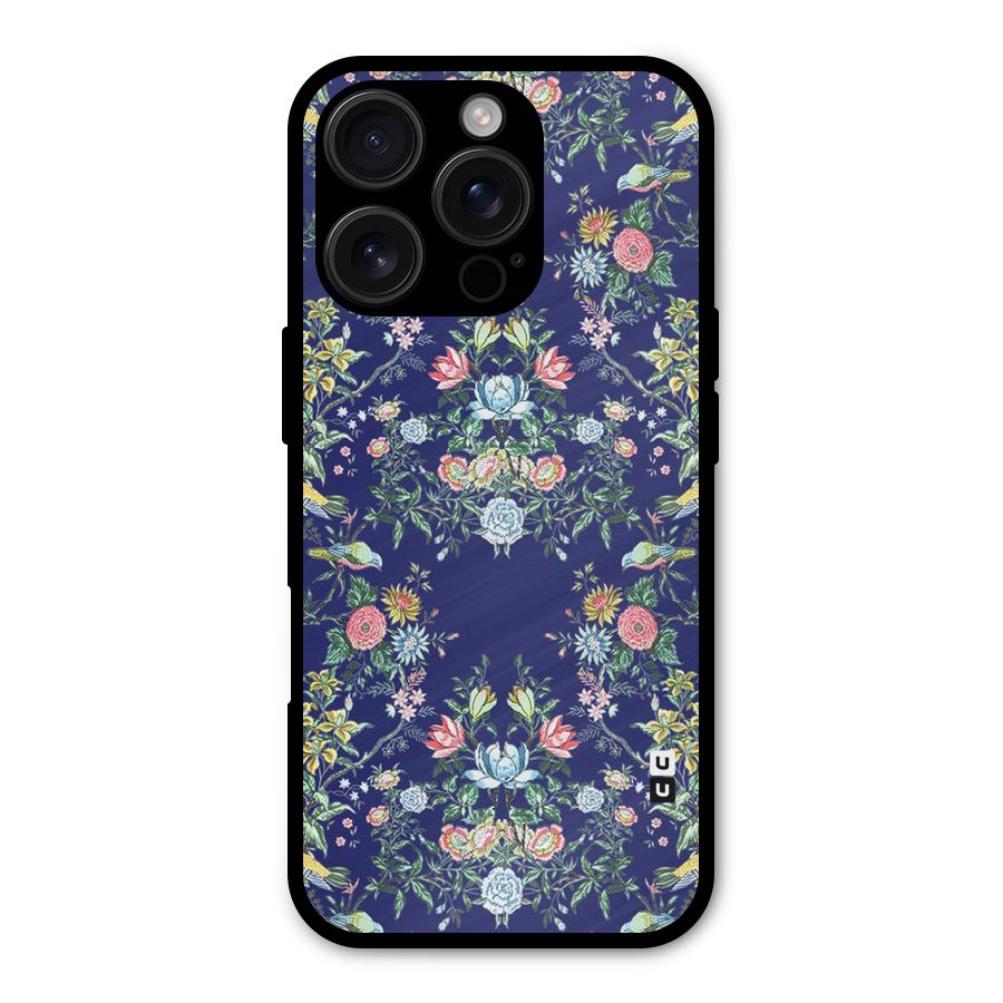 Little Flowers Pattern Shockproof Hybrid Protection (Metal + TPU) Back Case Cover