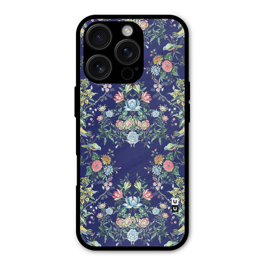 Little Flowers Pattern Shockproof Hybrid Protection (Metal + TPU) Back Case Cover