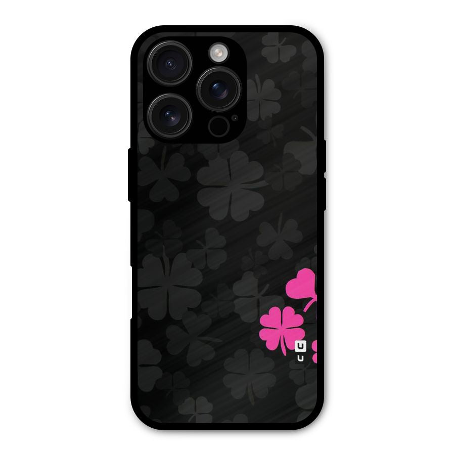 Little Pink Flower Shockproof Hybrid Protection (Metal + TPU) Back Case Cover