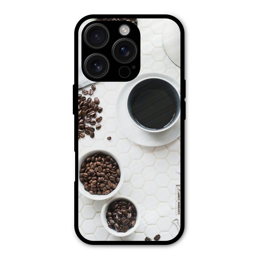 Live Coffee Shockproof Hybrid Protection (Metal + TPU) Back Case Cover
